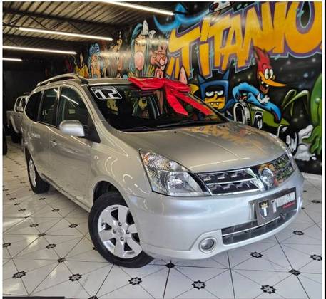 NISSAN GRAND LIVINA 1.8 SL 16V FLEX 4P AUTOMÁTICO